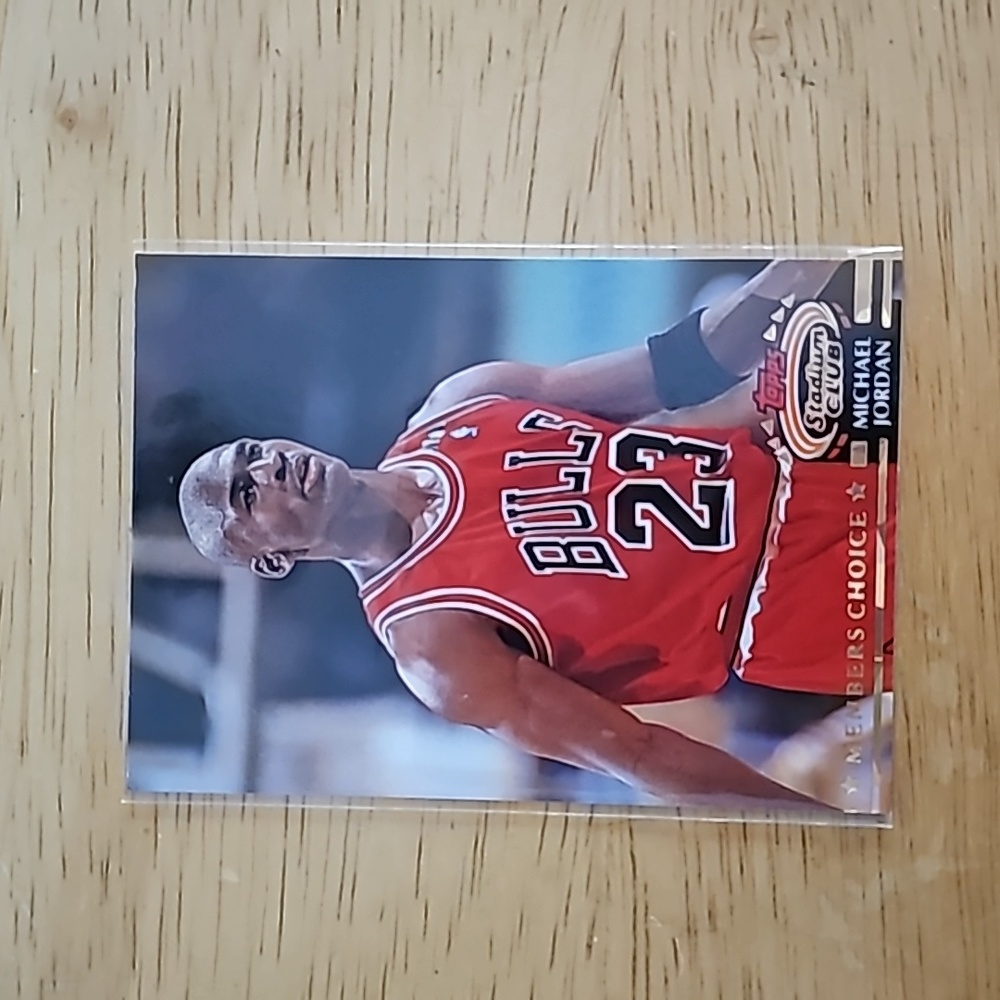 Michael Jordan Topps Stadium Club 92-93